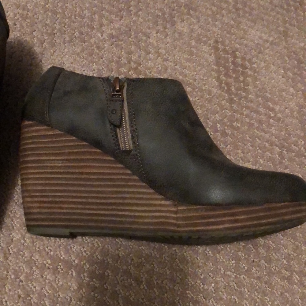 Dr schools wedge booties